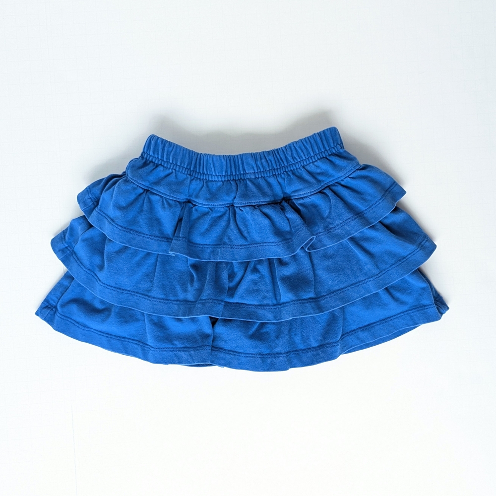 Hanna Andersson Blue Ruffle Skort 100